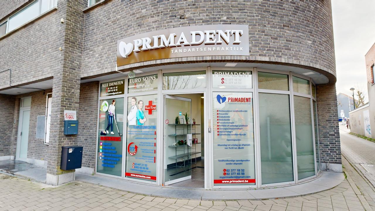 Entrée du cabinet Primadent